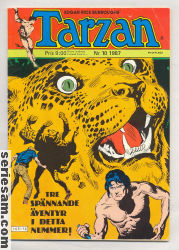 Tarzan 1987 nr 10 omslag serier