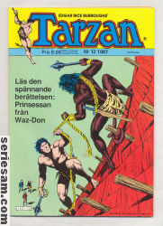 Tarzan 1987 nr 12 omslag serier