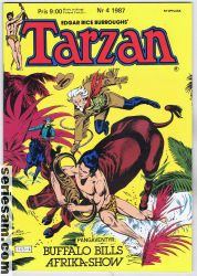 Tarzan 1987 nr 4 omslag serier