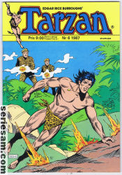 Tarzan 1987 nr 6 omslag serier