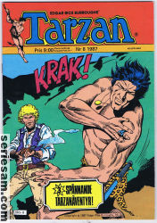 Tarzan 1987 nr 8 omslag serier