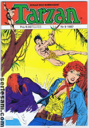 Tarzan 1987 nr 9 omslag serier