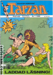 Tarzan 1988 nr 1 omslag serier