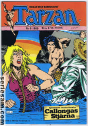 Tarzan 1988 nr 6 omslag serier
