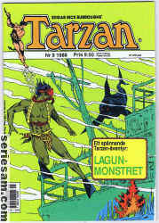 Tarzan 1988 nr 9 omslag serier