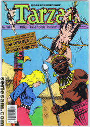 Tarzan 1989 nr 10 omslag serier
