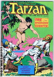 Tarzan 1989 nr 2 omslag serier