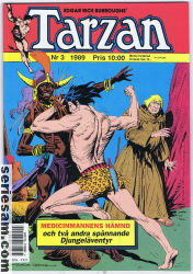 Tarzan 1989 nr 3 omslag serier