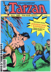 Tarzan 1989 nr 6 omslag serier