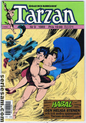 Tarzan 1989 nr 9 omslag serier
