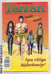 Tarzan 1990 nr 8/9 omslag serier