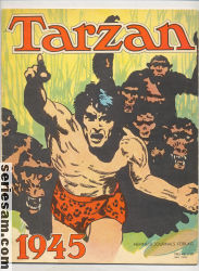 Tarzan julalbum 1945 omslag serier