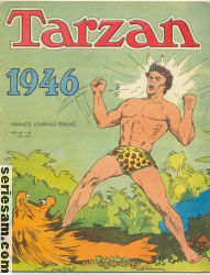 Tarzan julalbum 1946 omslag serier