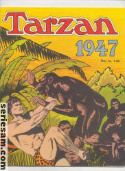 Tarzan julalbum 1947 omslag serier