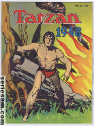 Tarzan julalbum 1948 omslag serier