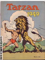 Tarzan julalbum 1949 omslag serier