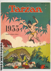 Tarzan julalbum 1953 omslag serier