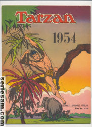 Tarzan julalbum 1954 omslag serier