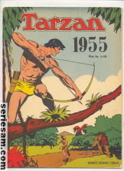 Tarzan julalbum 1955 omslag serier