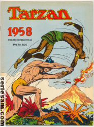 Tarzan julalbum 1958 omslag serier