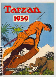 Tarzan julalbum 1959 omslag serier