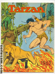 Tarzan julalbum 1962 omslag serier