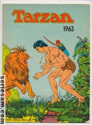 Tarzan julalbum 1963 omslag serier
