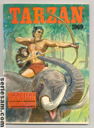 Tarzan julalbum 1969 omslag serier