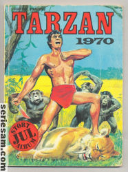 Tarzan julalbum 1970 omslag serier