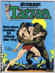 Tarzan jättealbum 1978 omslag serier