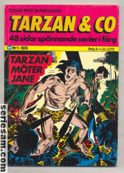 Tarzan & CO 1974 nr 1 omslag serier Tarzan & CO 1974 nr 1 omslag serier