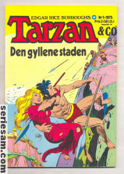 Tarzan & CO 1975 nr 1 omslag serier Tarzan & CO 1975 nr 1 omslag serier