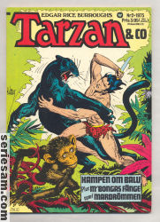 Tarzan & CO 1975 nr 2 omslag serier