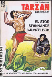 Tarzan pocket 1971 nr 1 omslag serier Tarzan pocket 1971 nr 1 omslag serier