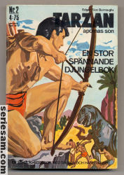 Tarzan pocket 1972 nr 2 omslag serier Tarzan pocket 1972 nr 2 omslag serier
