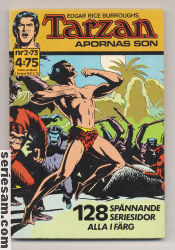 Tarzan pocket 1973 nr 2 omslag serier Tarzan pocket 1973 nr 2 omslag serier