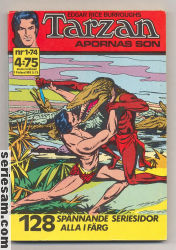 Tarzan pocket 1974 nr 1 omslag serier