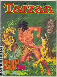 Tarzan presentalbum 1977 omslag serier