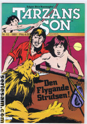 Tarzans son 1981 nr 10 omslag serier