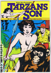 Tarzans son 1981 nr 11 omslag serier