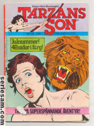 Tarzans son 1981 nr 12 omslag serier Tarzans son 1981 nr 12 omslag serier