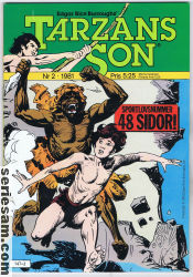 Tarzans son 1981 nr 2 omslag serier Tarzans son 1981 nr 2 omslag serier