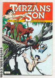Tarzans son 1981 nr 3 omslag serier Tarzans son 1981 nr 3 omslag serier