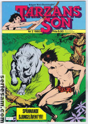Tarzans son 1985 nr 2 omslag serier Tarzans son 1985 nr 2 omslag serier