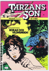 Tarzans son 1985 nr 4 omslag serier