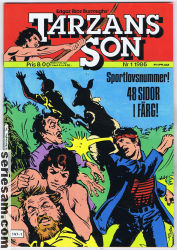 Tarzans son 1986 nr 1 omslag serier Tarzans son 1986 nr 1 omslag serier