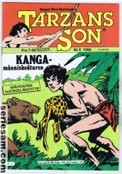 Tarzans son 1986 nr 2 omslag serier
