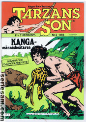 Tarzans son 1986 nr 2 omslag serier Tarzans son 1986 nr 2 omslag serier