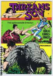 Tarzans son 1986 nr 5 omslag serier