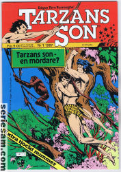 Tarzans son 1987 nr 1 omslag serier